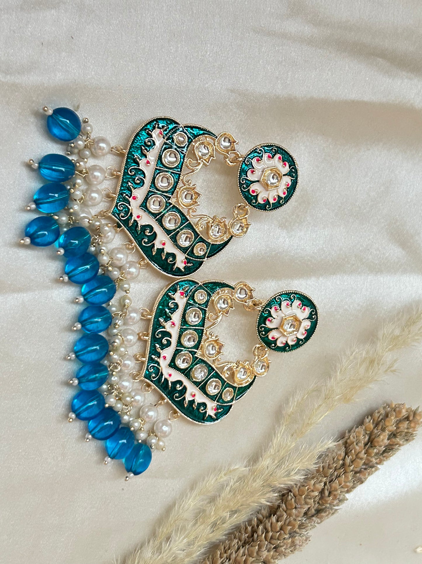Prerna Blue Chandbali