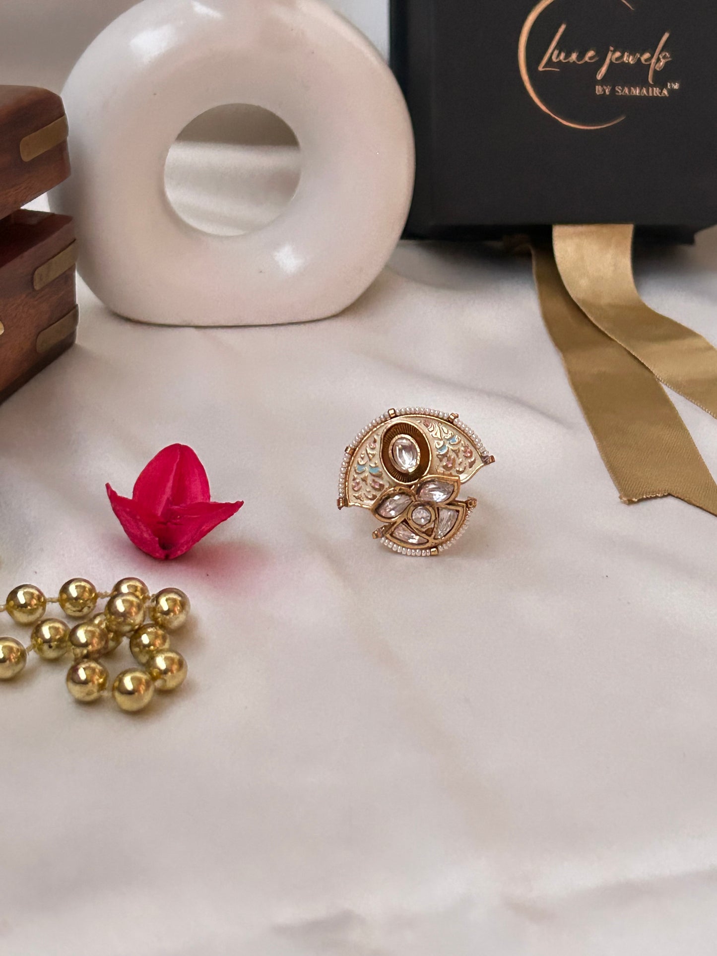 Lyla antique gold Ring