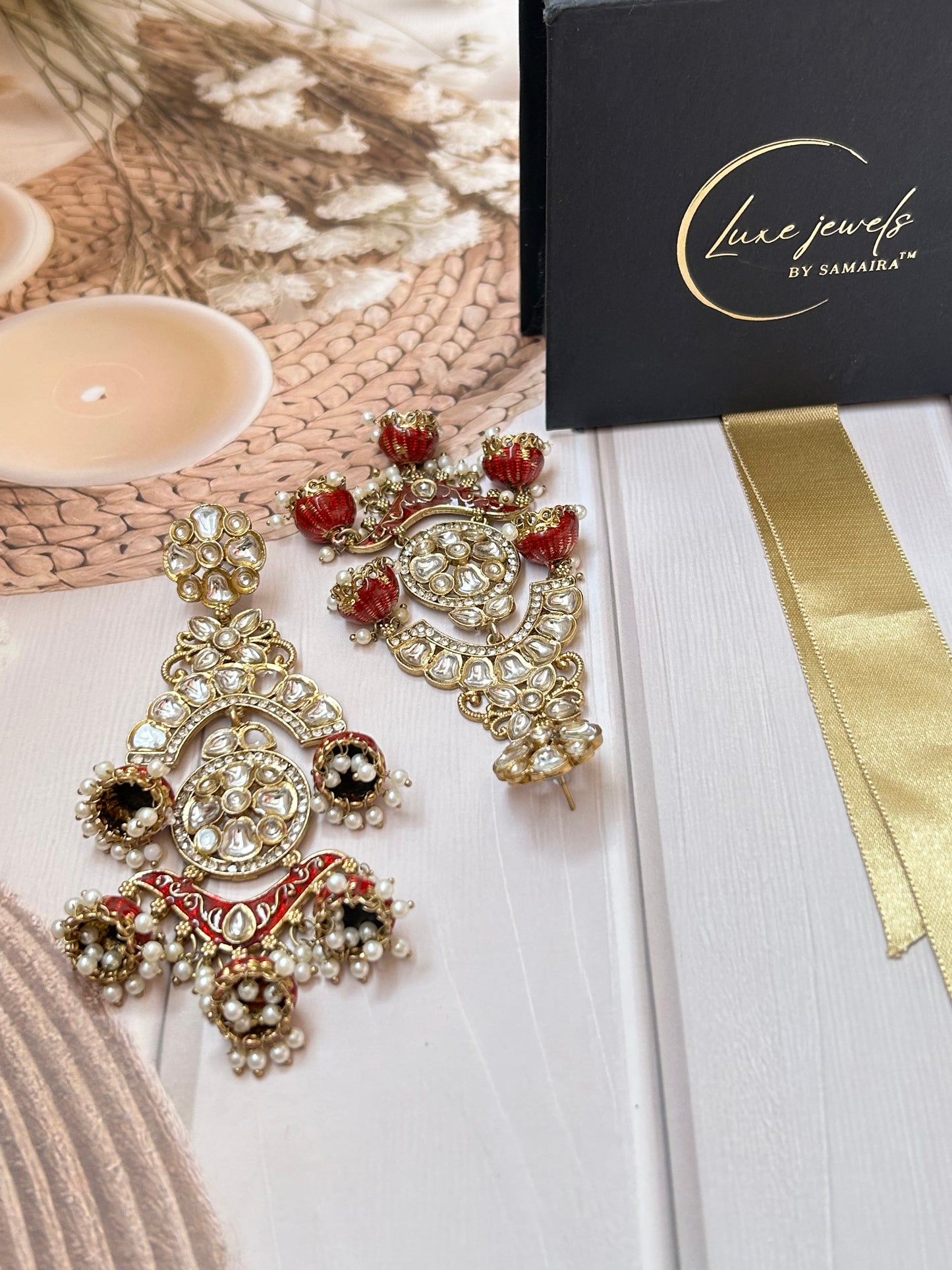 Bani Red chandbalis