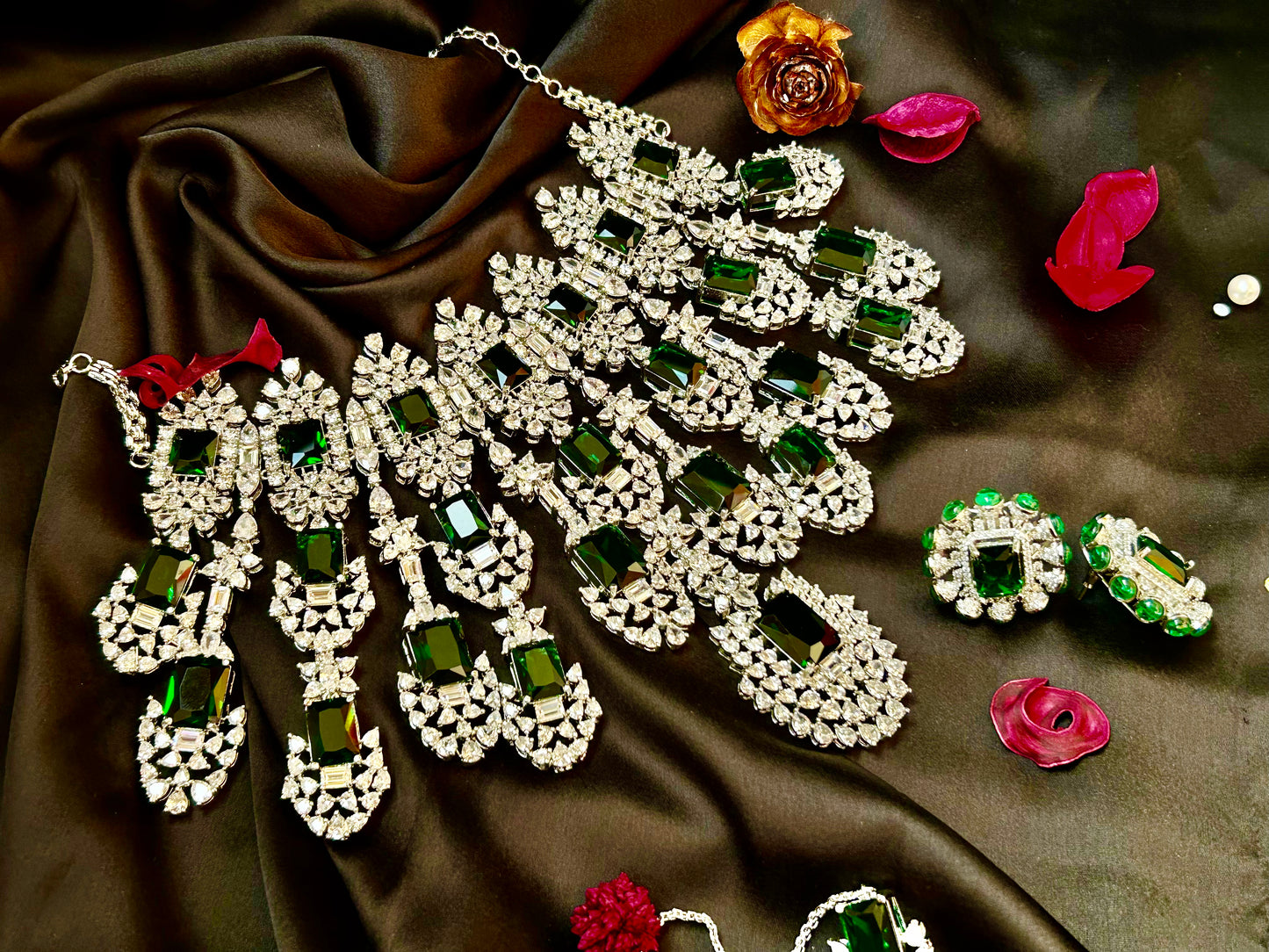 kiara wedding necklace set