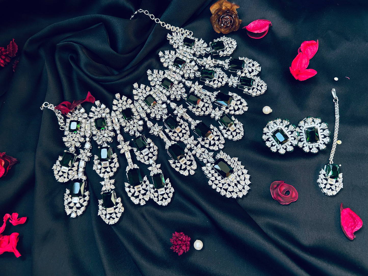 kiara wedding necklace set