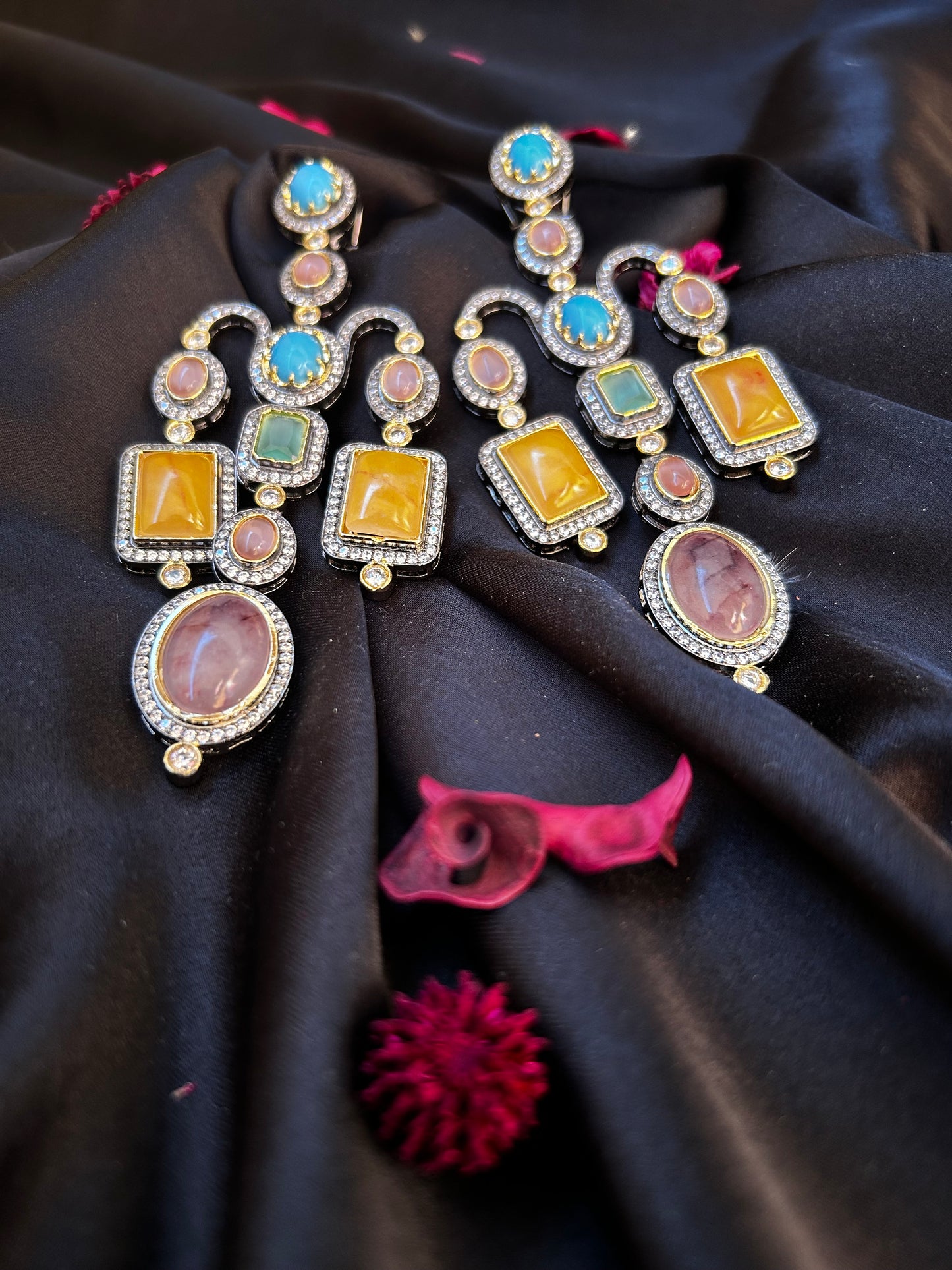 Deepika long earrings