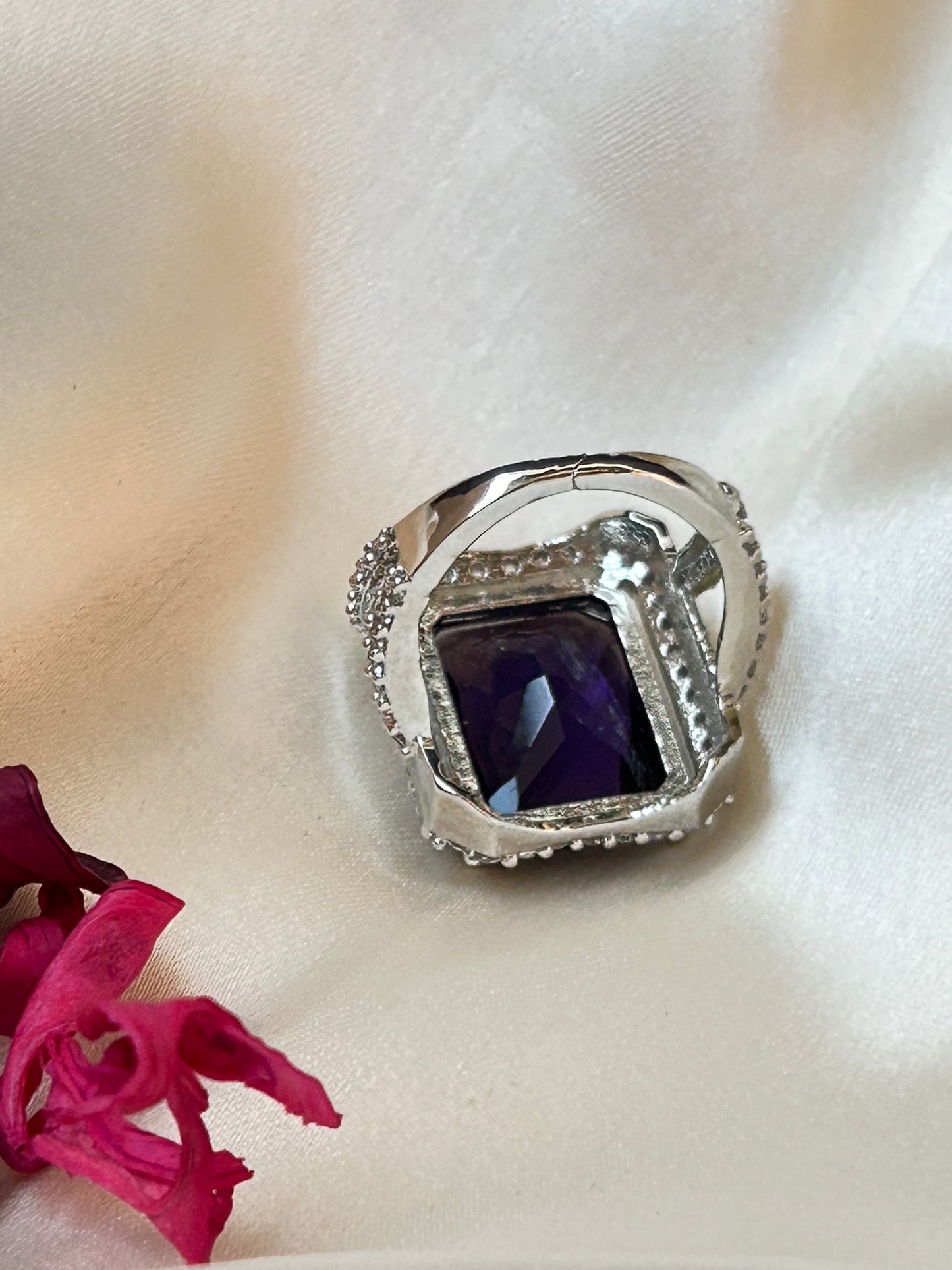 Purple maisha ring