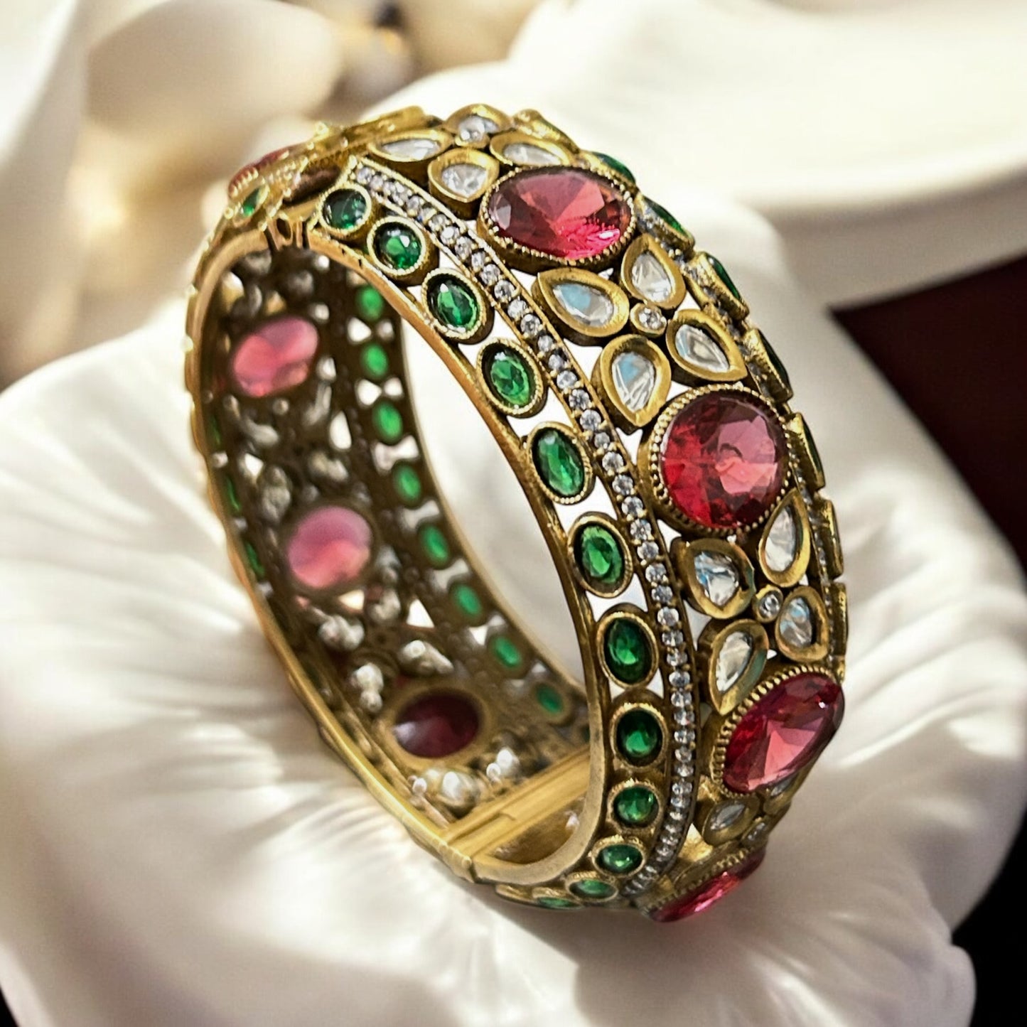 Bold Red Bangle Kada