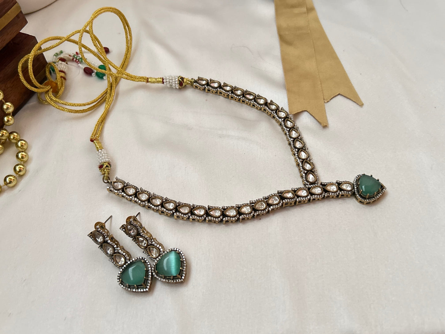 sangaria Mint Green necklaceset