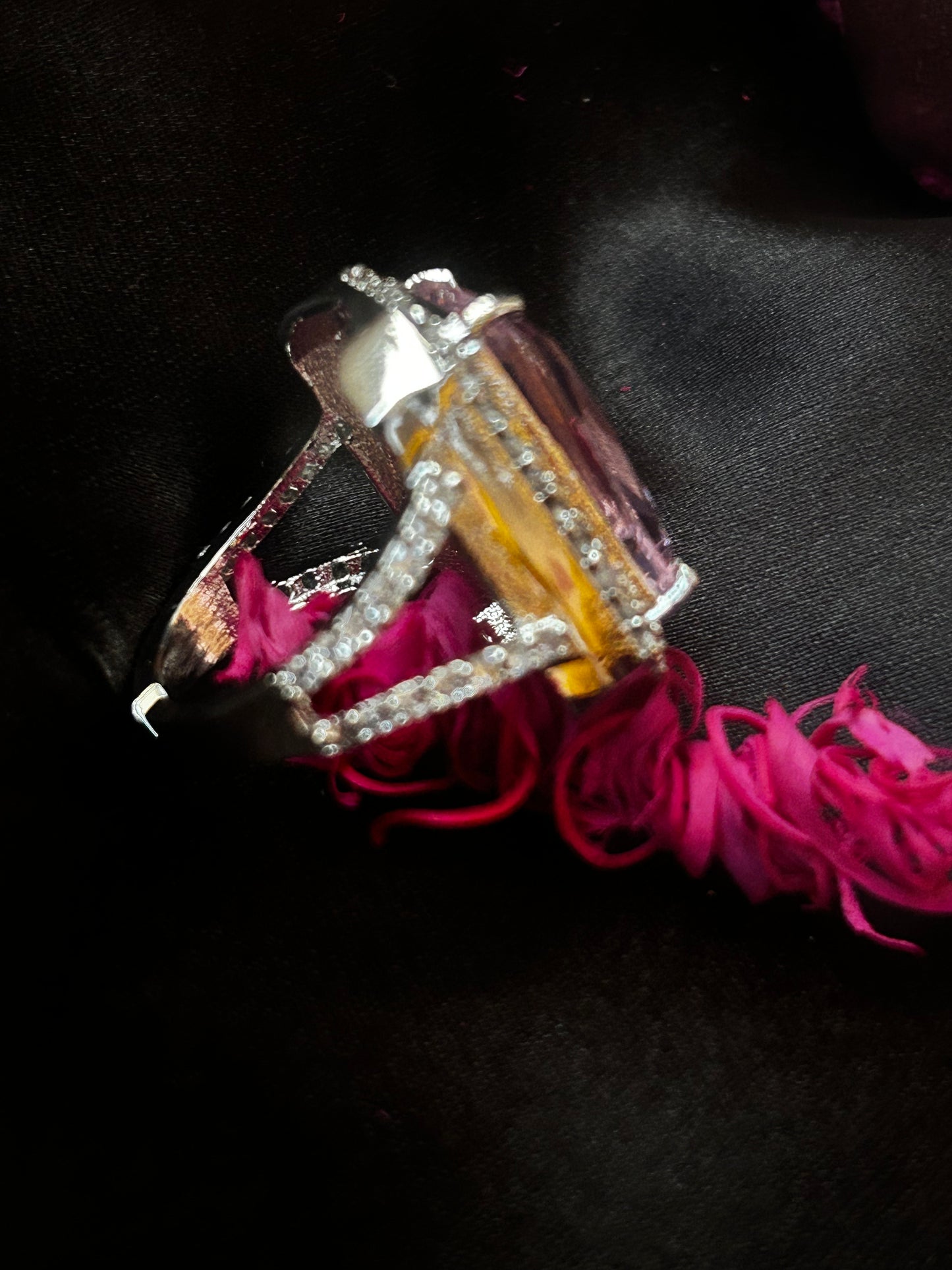 Pink maisha ring