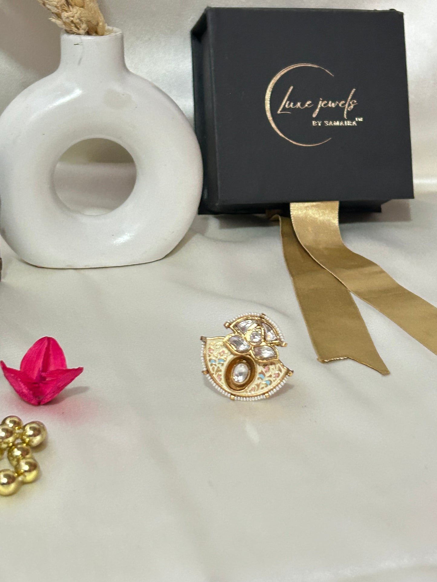 Lyla antique gold Ring