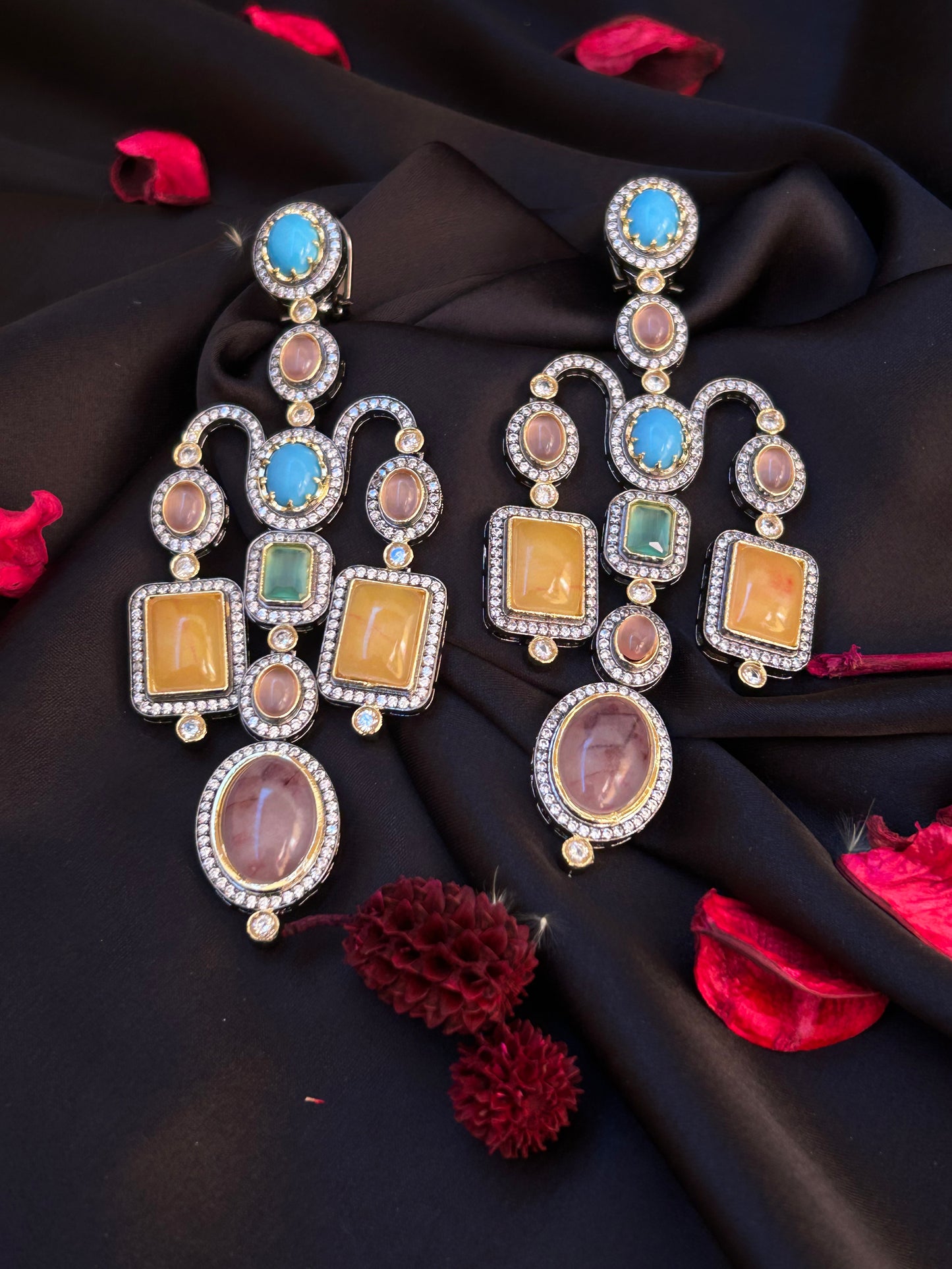 Deepika long earrings