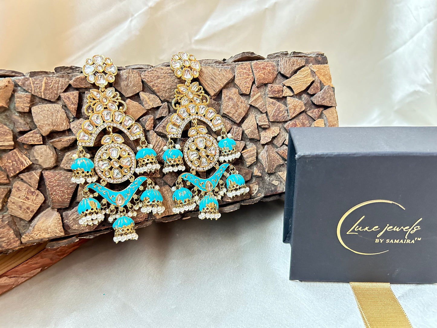 Bani Blue chandbalis