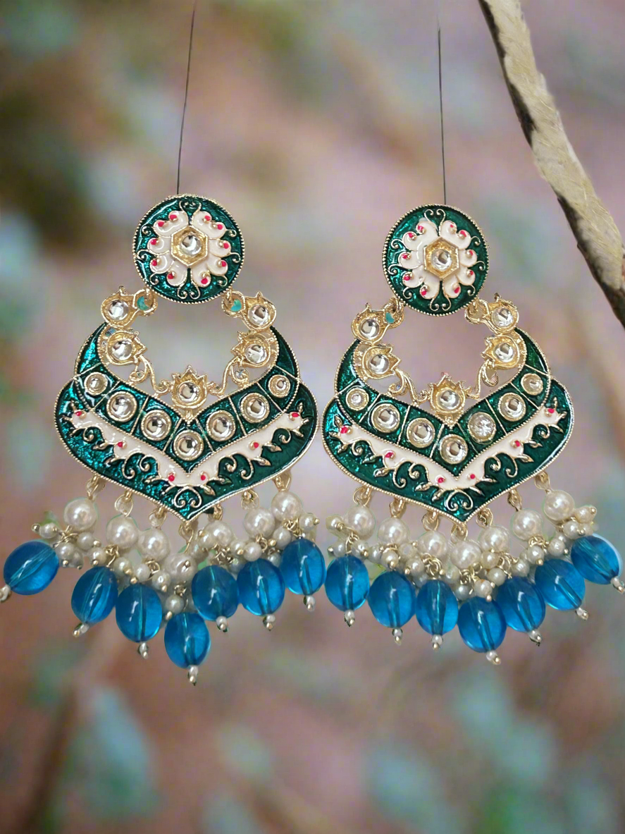 Prerna Blue Chandbali