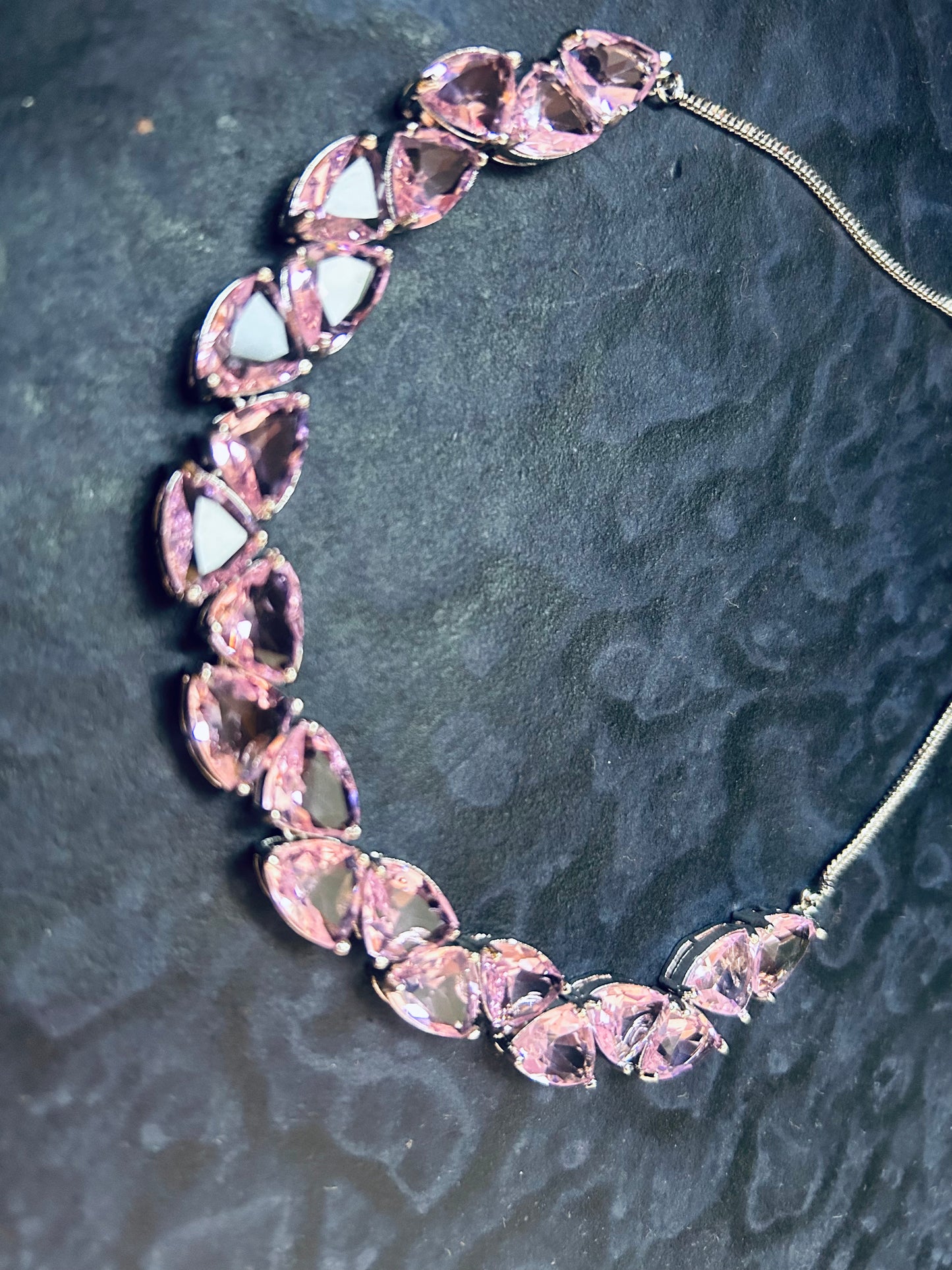 Sonali pink necklace