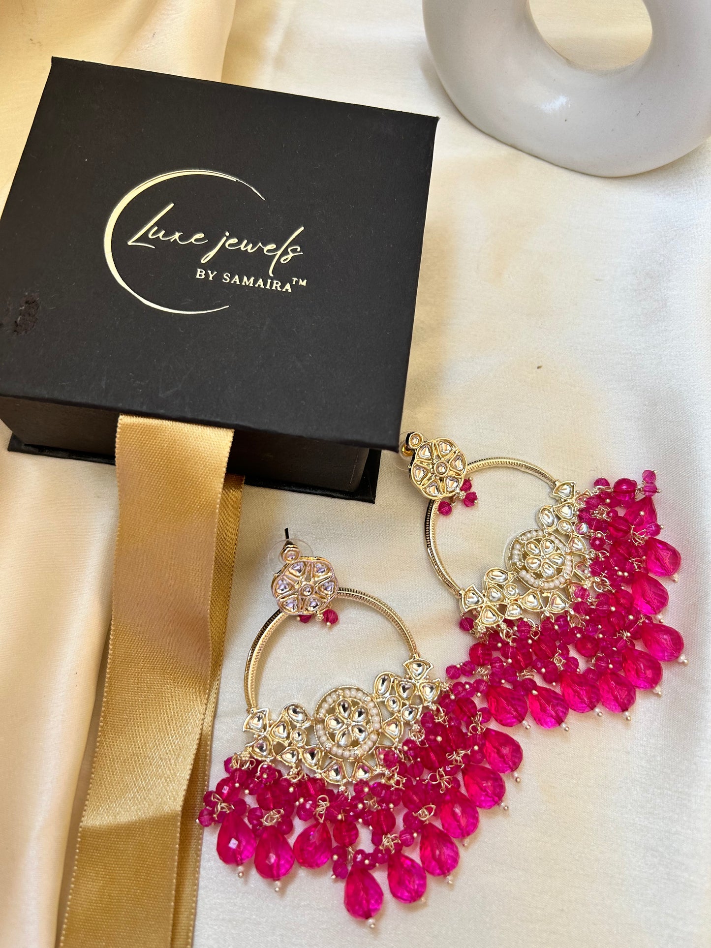 Heeral pink chanbali