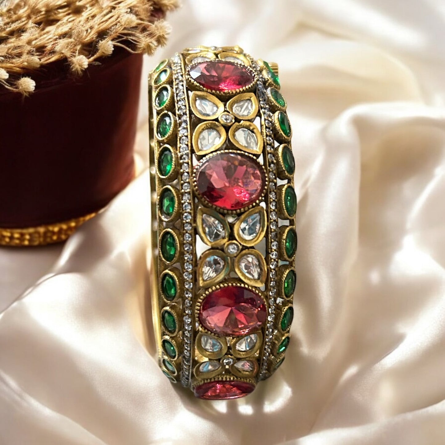 Bold Red Bangle Kada
