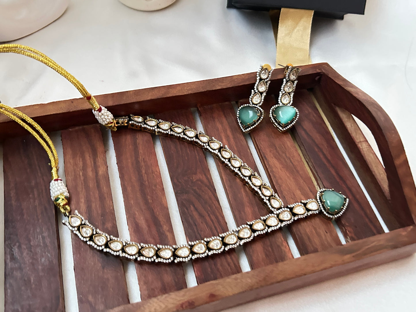 sangaria Mint Green necklaceset