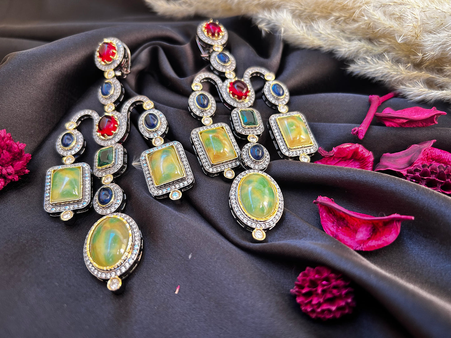 Deepika long earrings