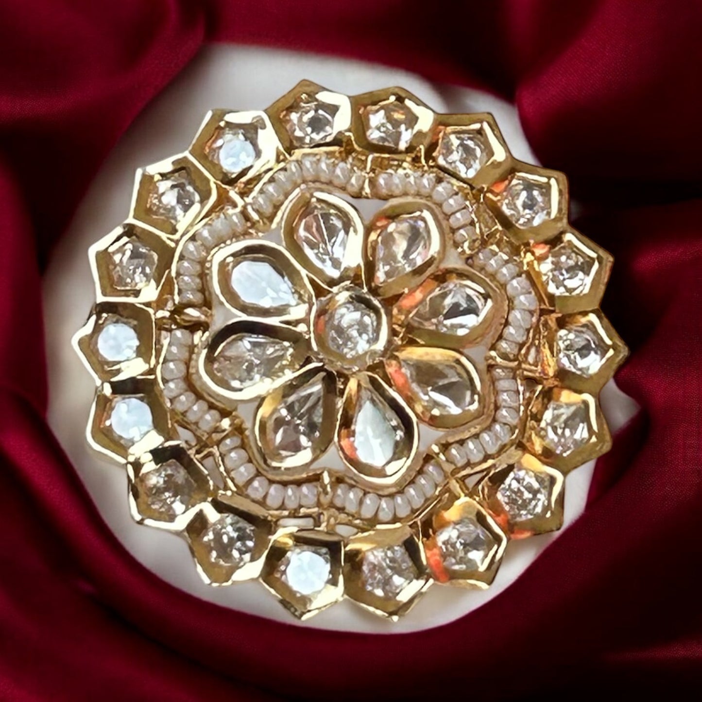 Isha golden Ring.