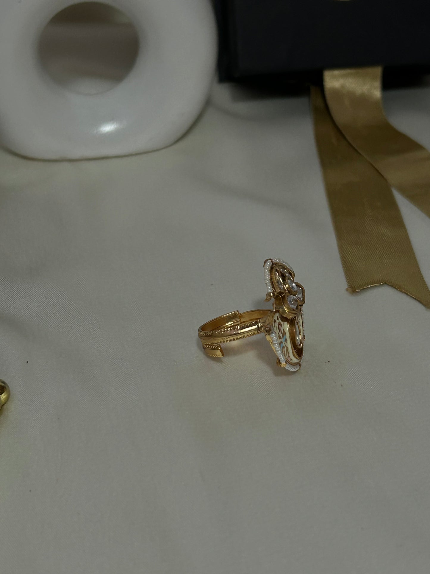 Lyla antique gold Ring