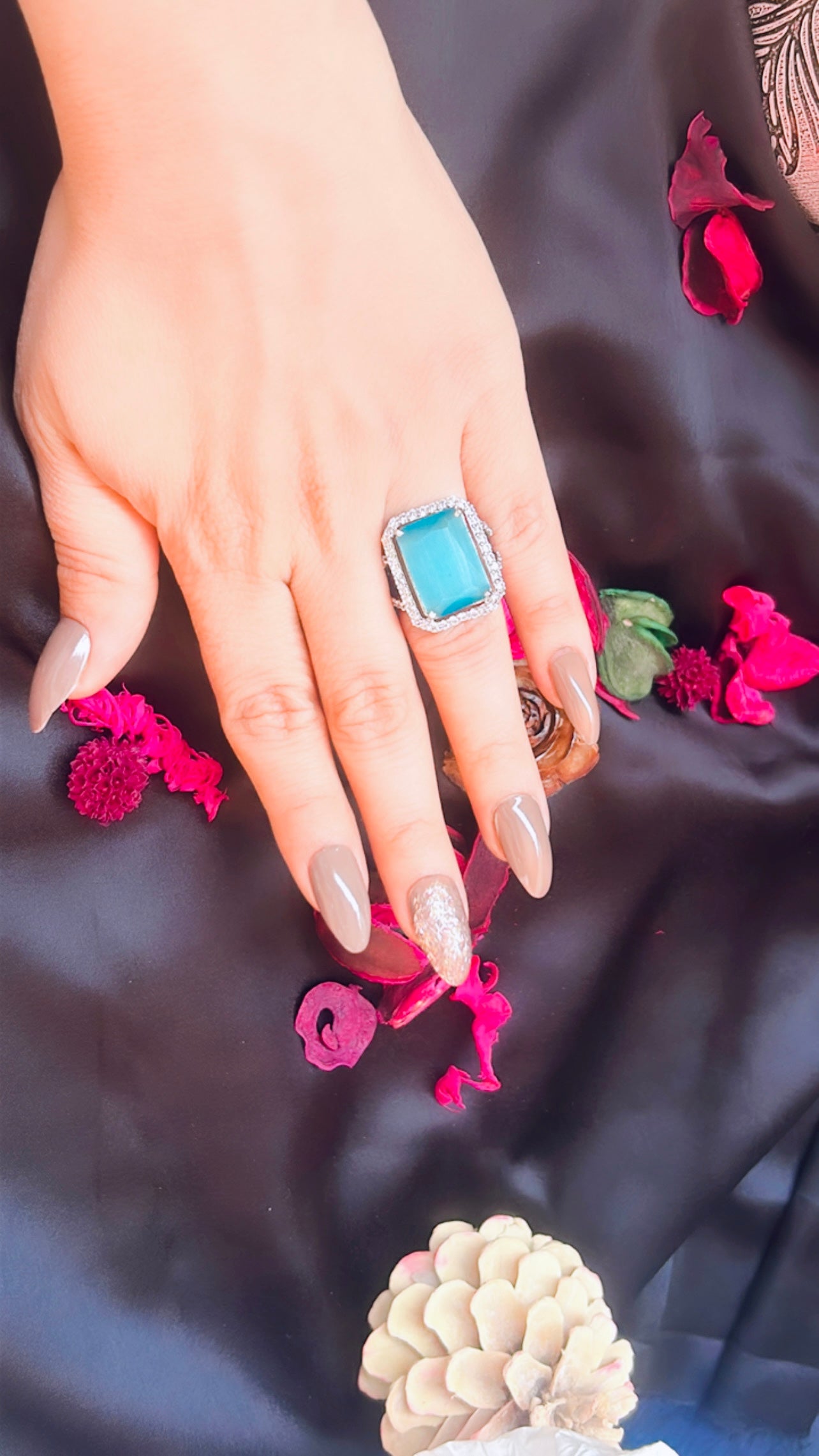 Blue maisha ring
