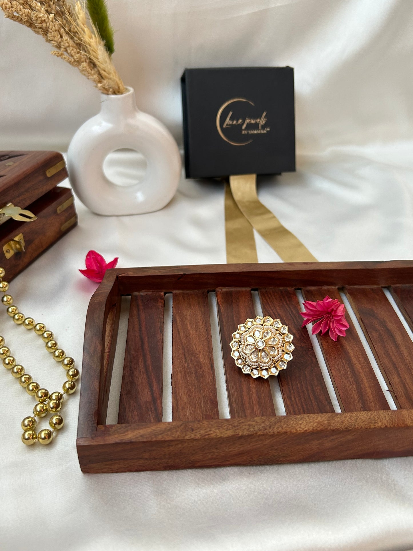 Isha golden Ring.