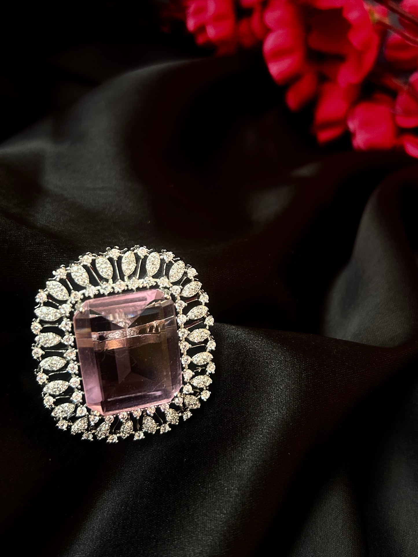 Prisha pink Ring