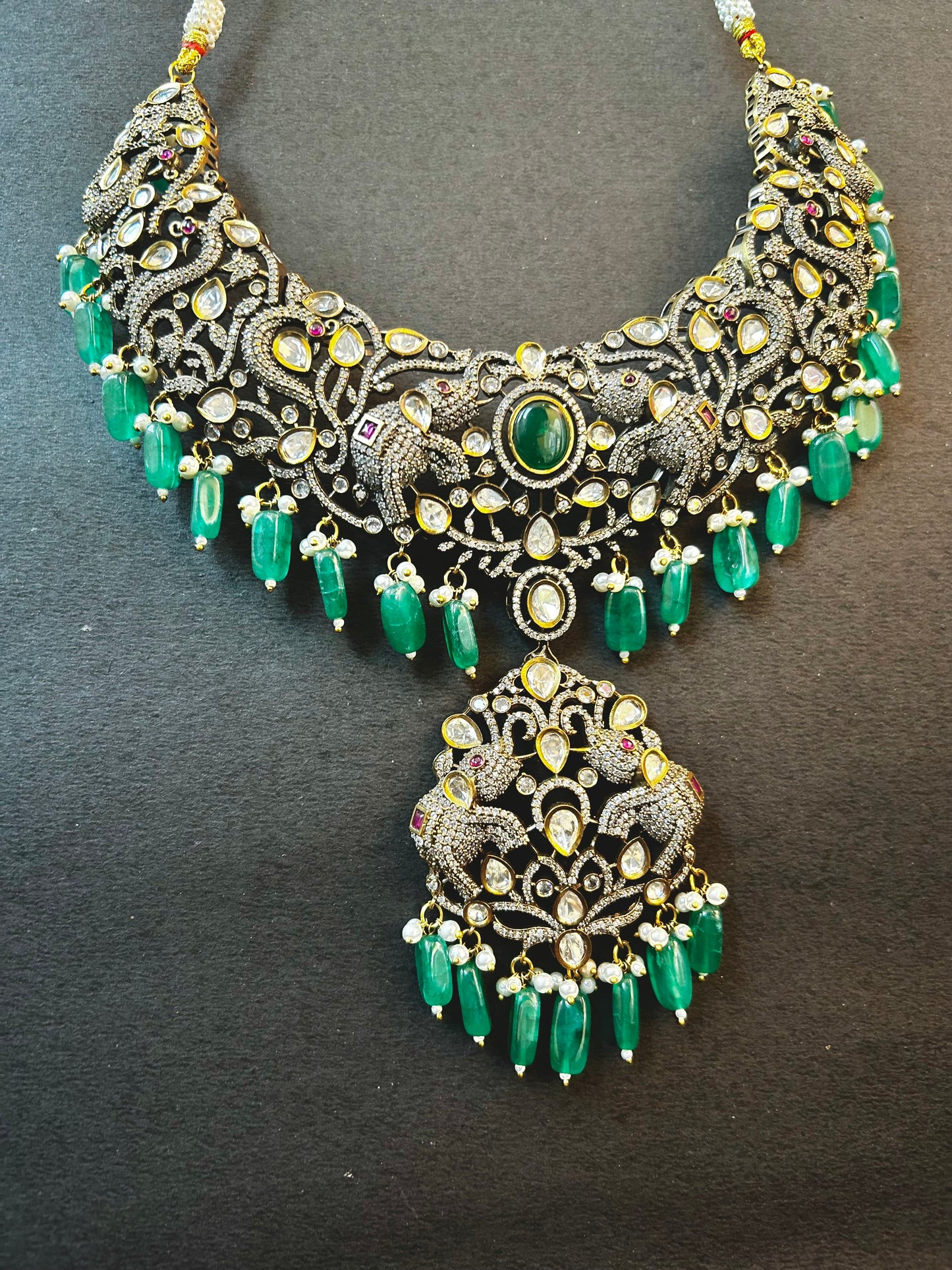 American diamond necklace set..