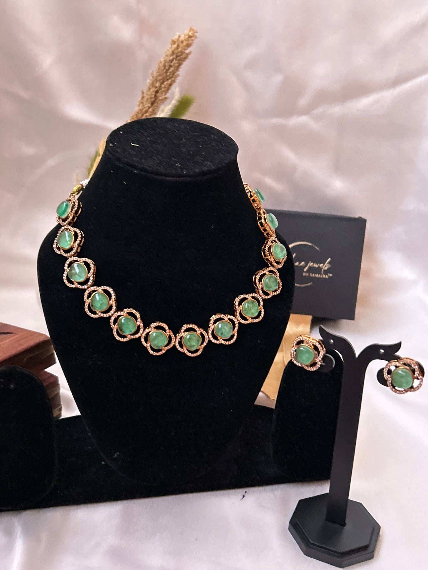 sea green neclaceset