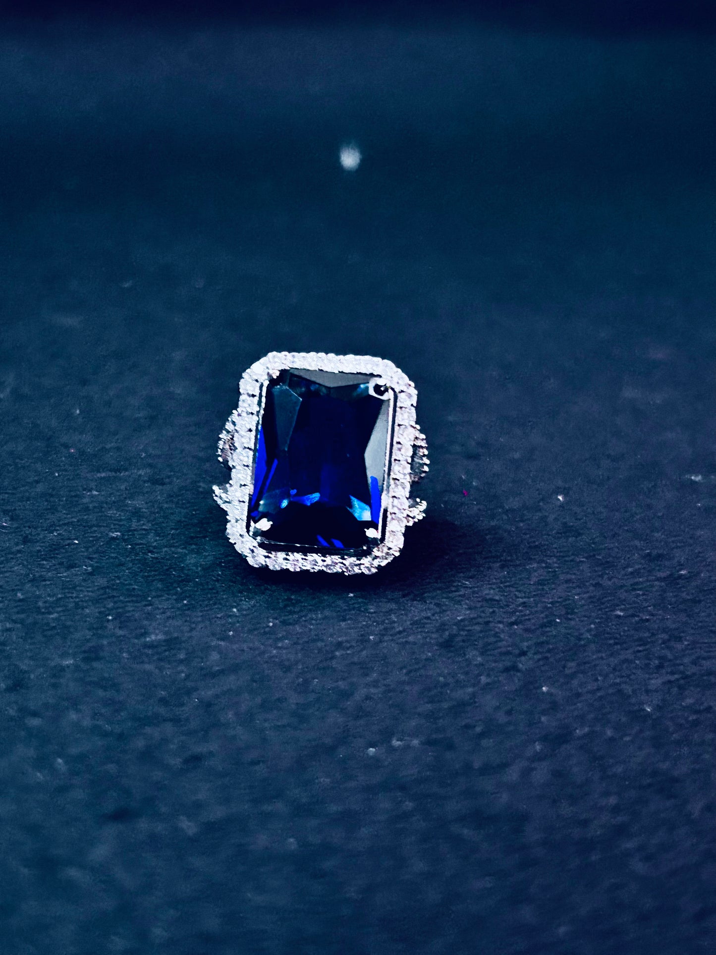 Maisha navy ring