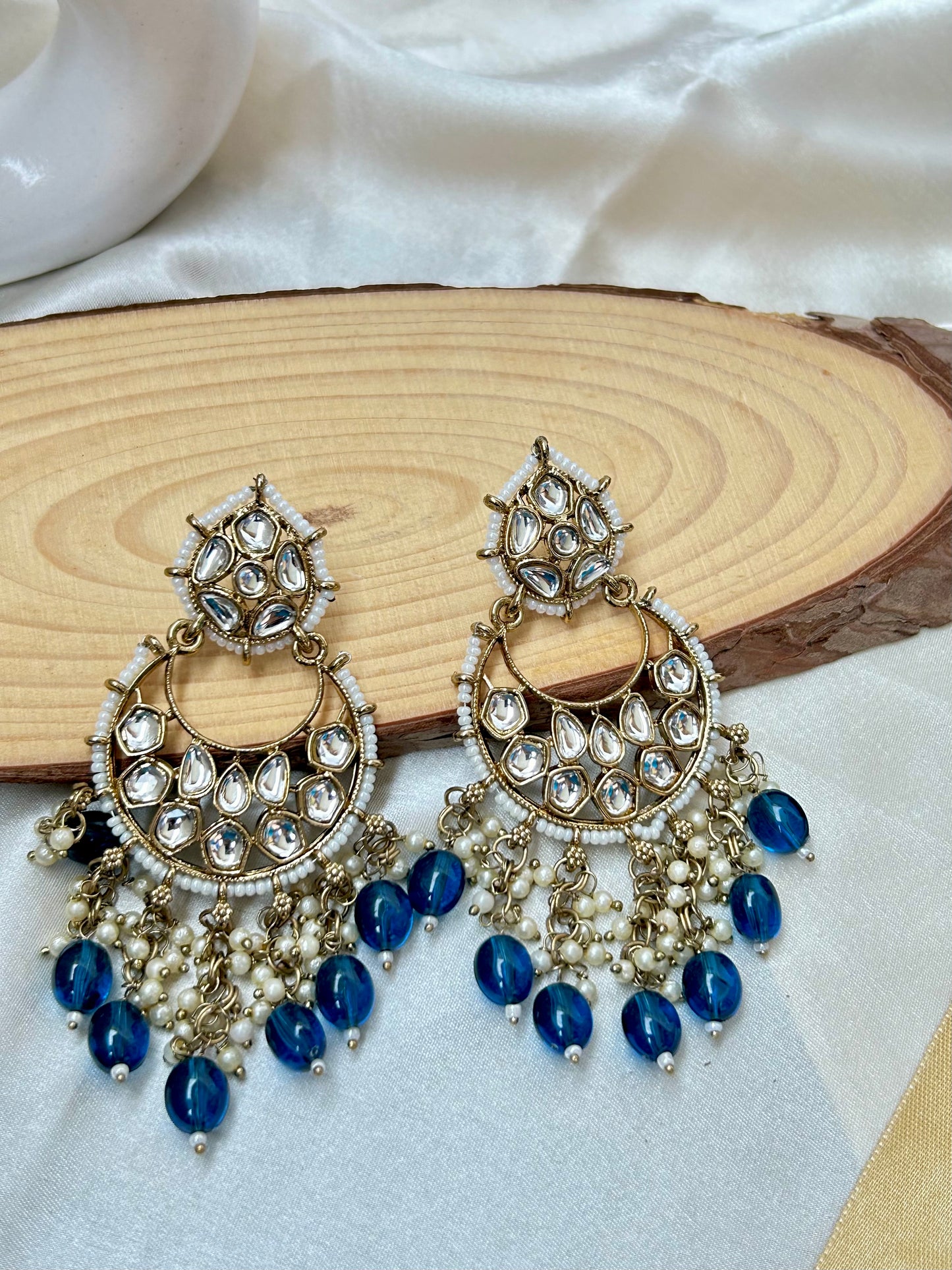 Namya Blue chandbalis