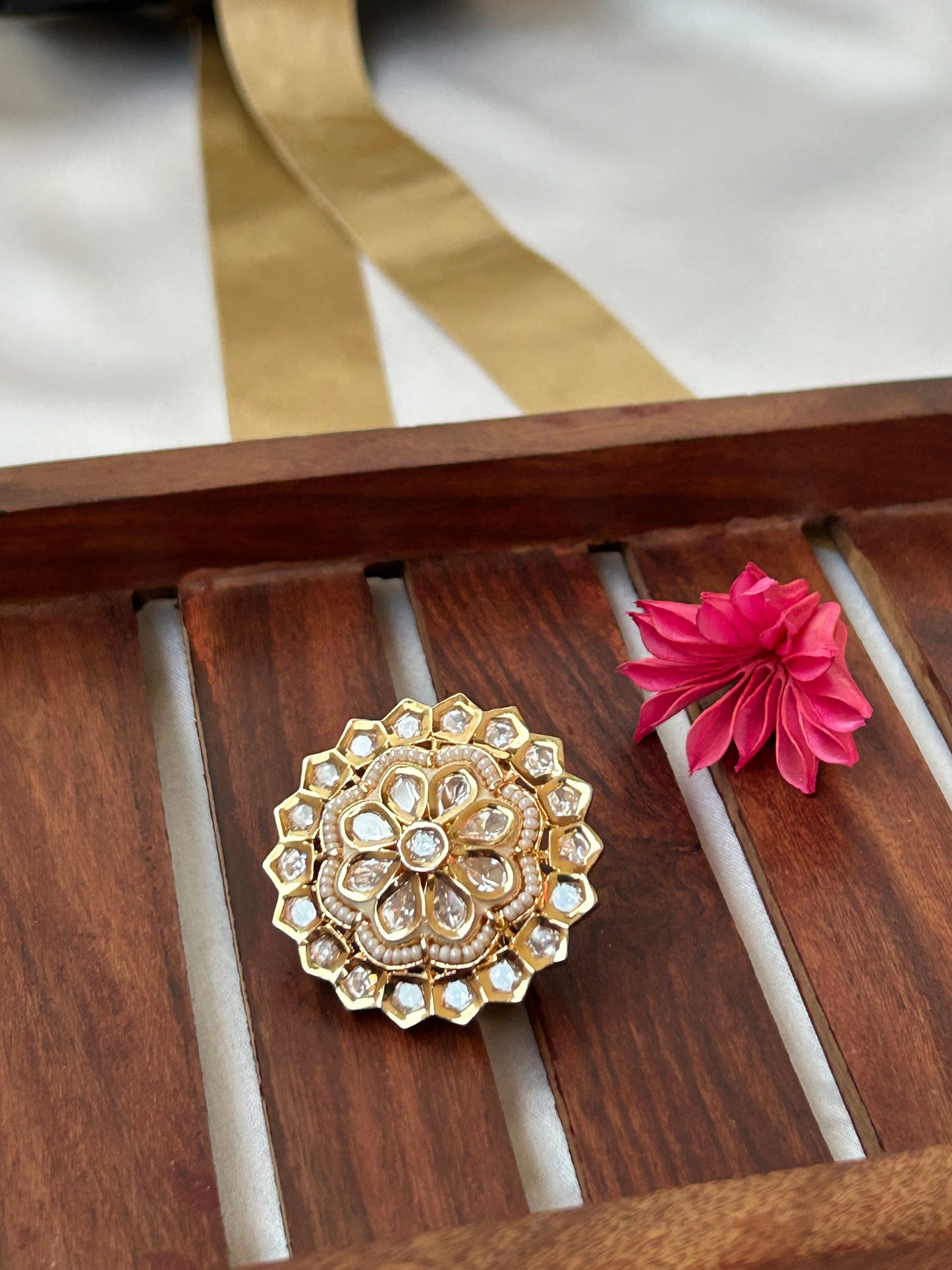 Isha golden Ring.
