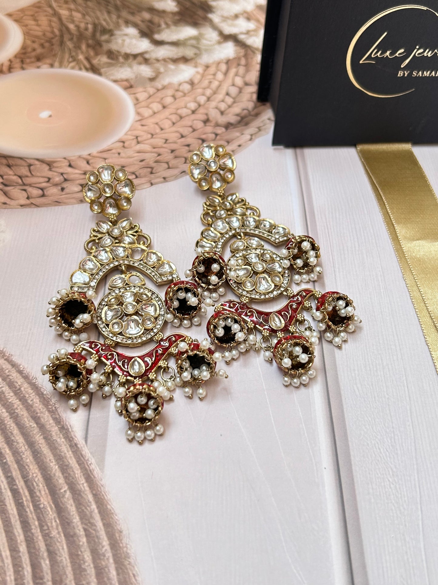 Bani Red chandbalis