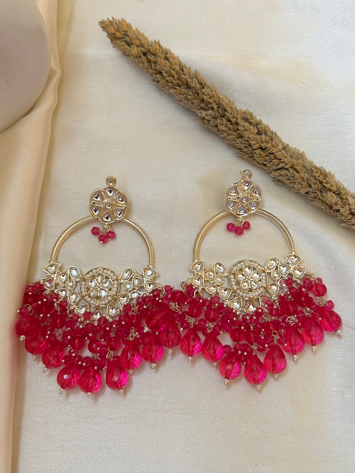 Heeral pink chanbali