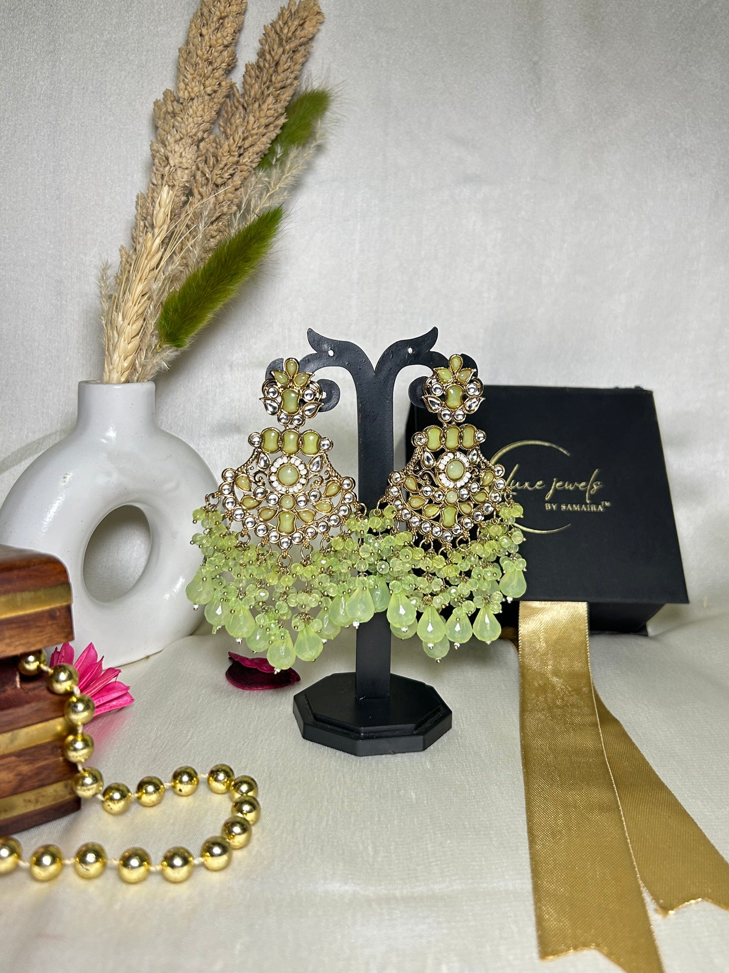 Arushi Green chandbali