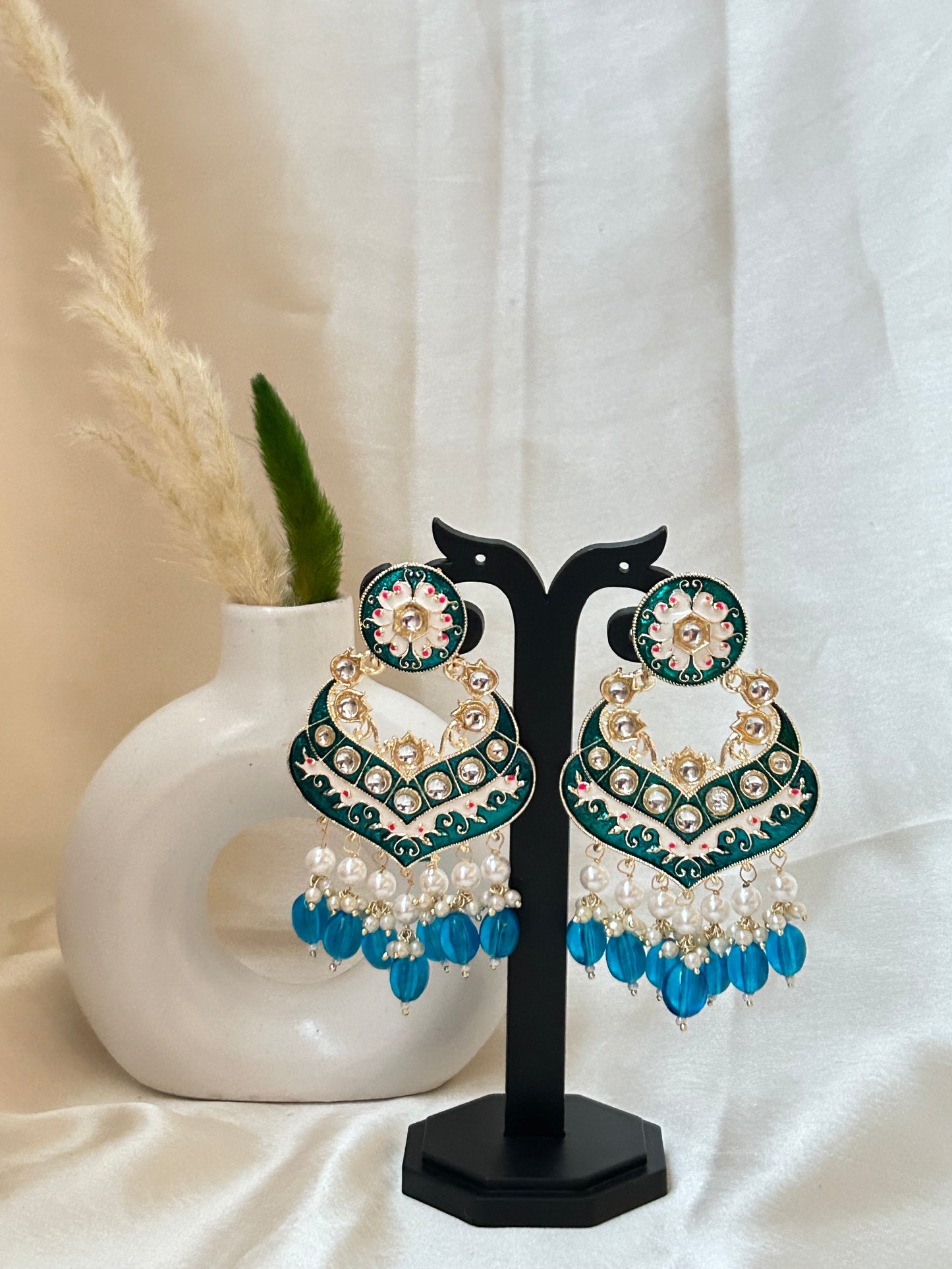 Prerna Blue Chandbali