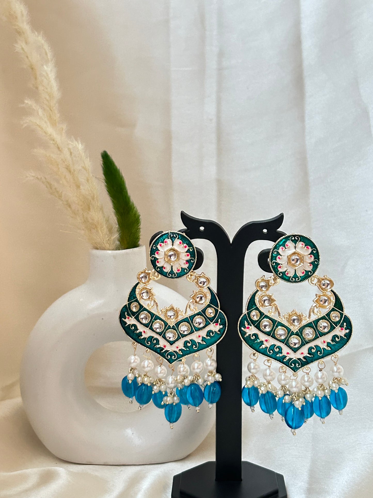 Prerna Blue Chandbali