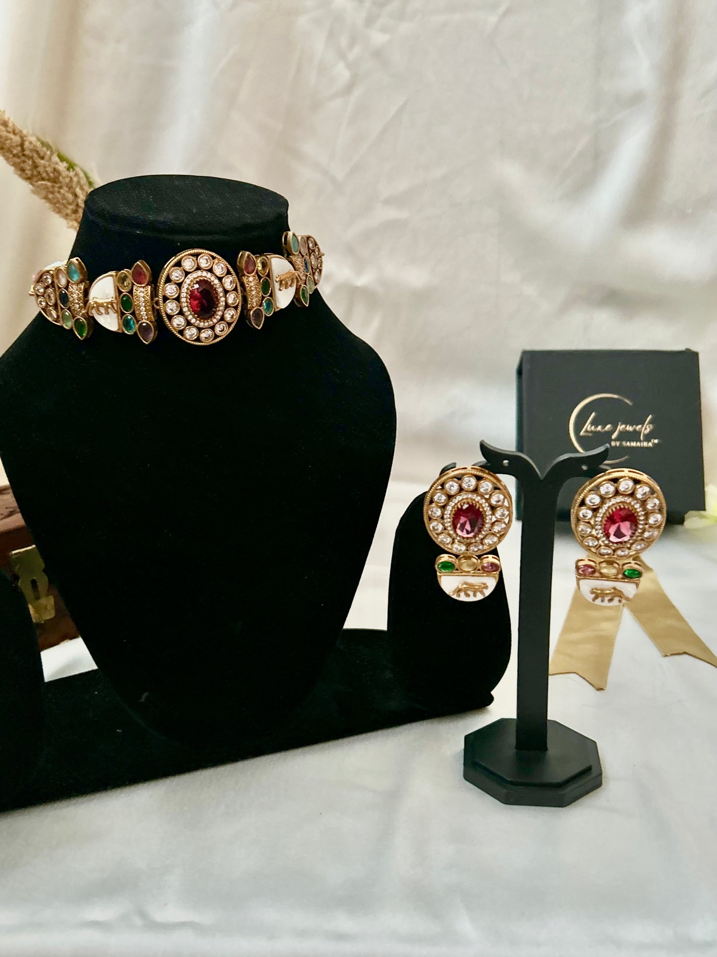 sabyasachi multi necklaceset