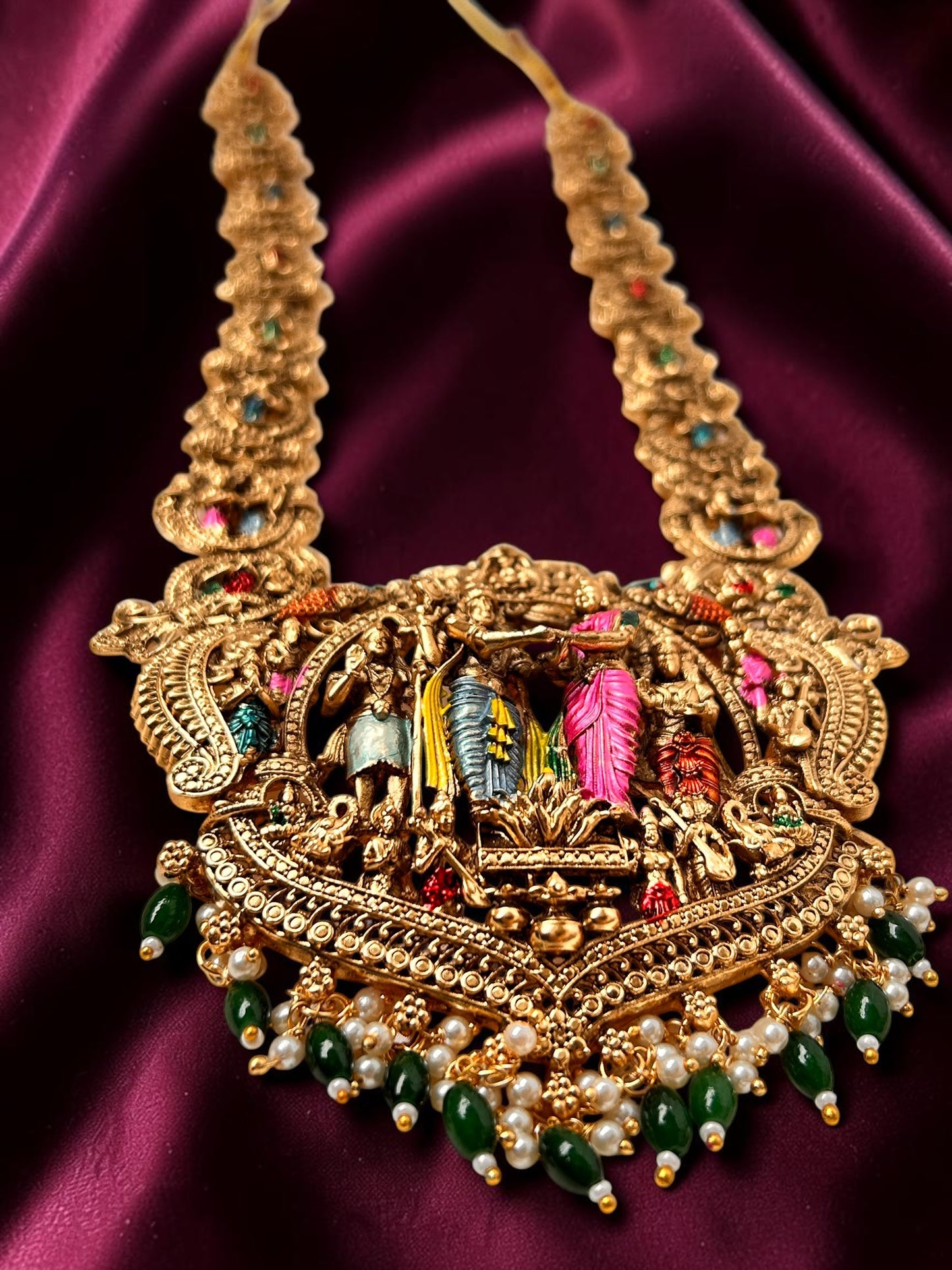 Divine Heritage Temple Necklace set