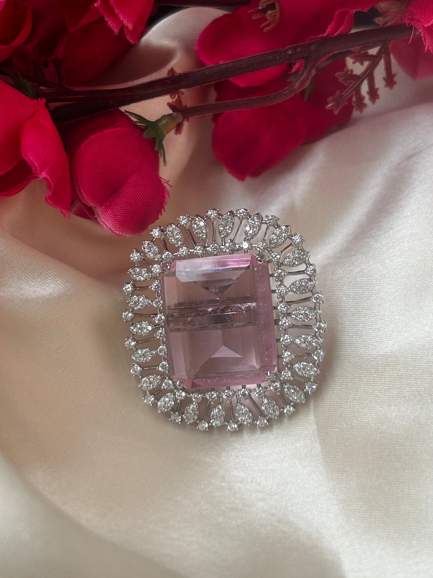 Prisha pink Ring
