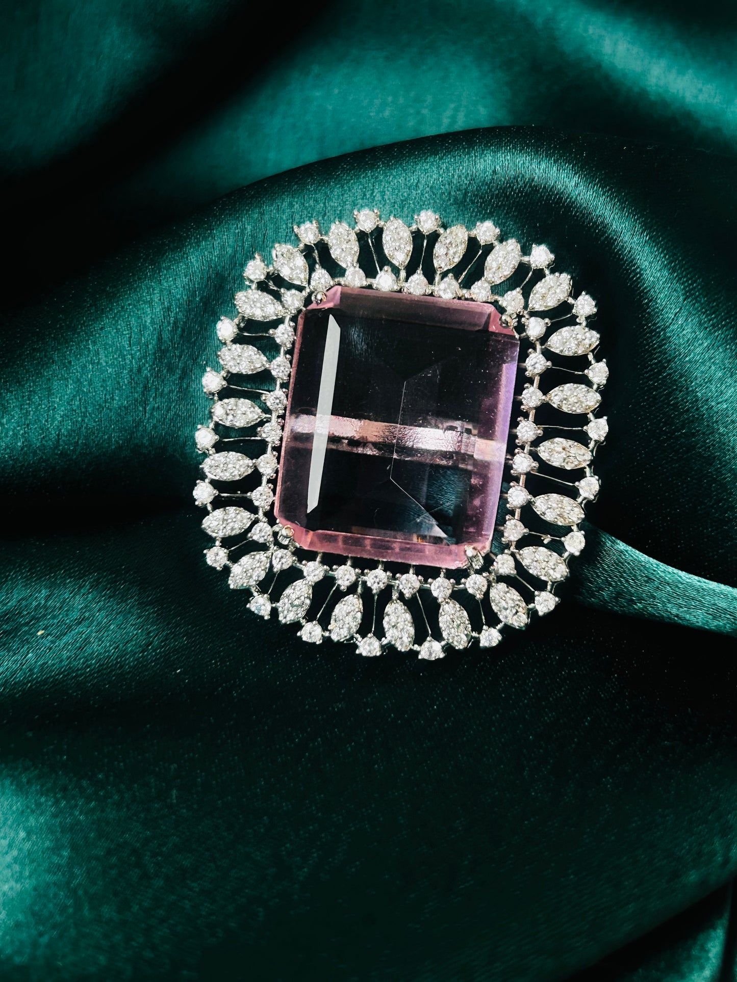 Prisha pink Ring