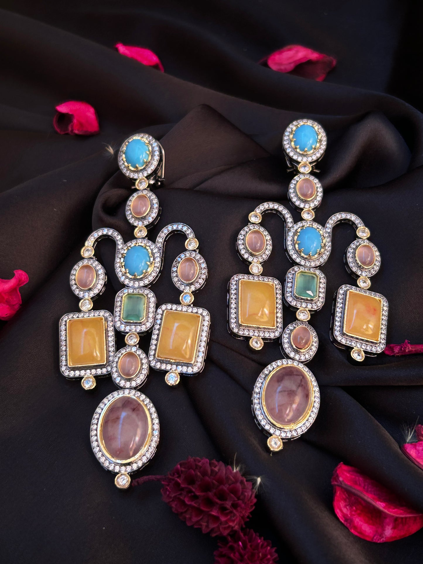 Deepika long earrings