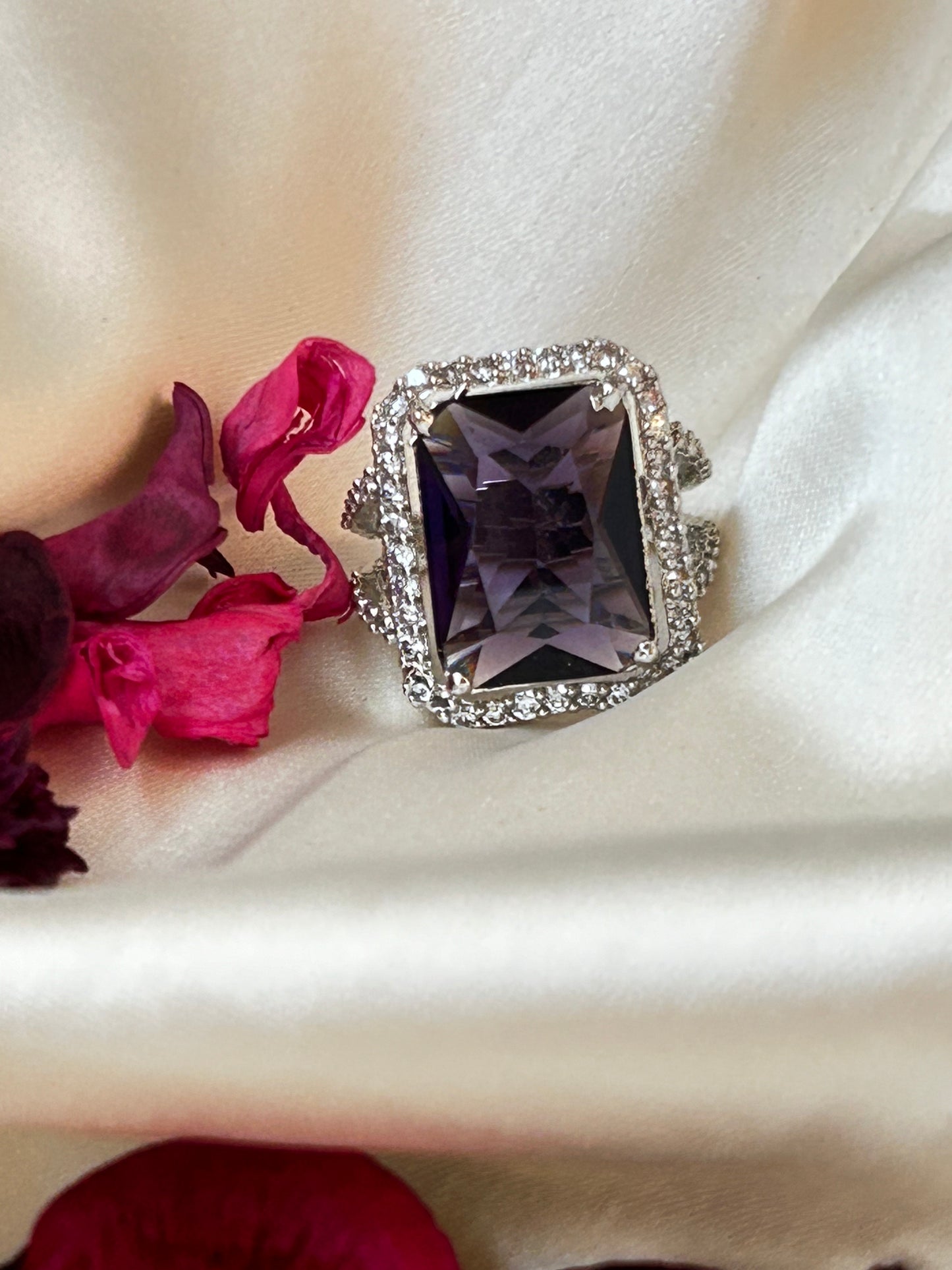 Purple maisha ring