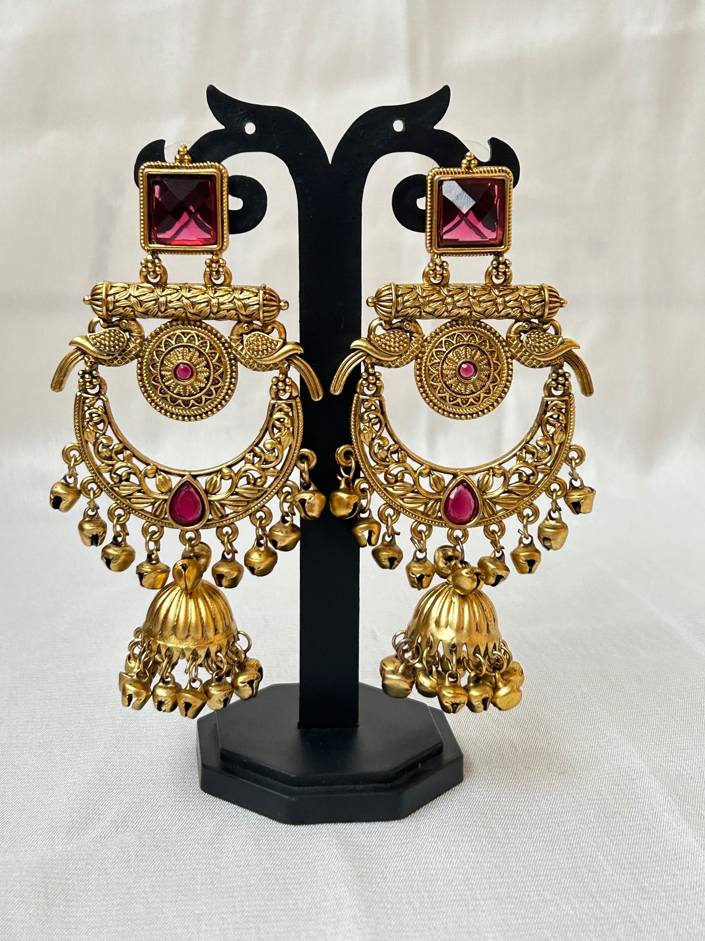 Matte Gold Ruby Majesty