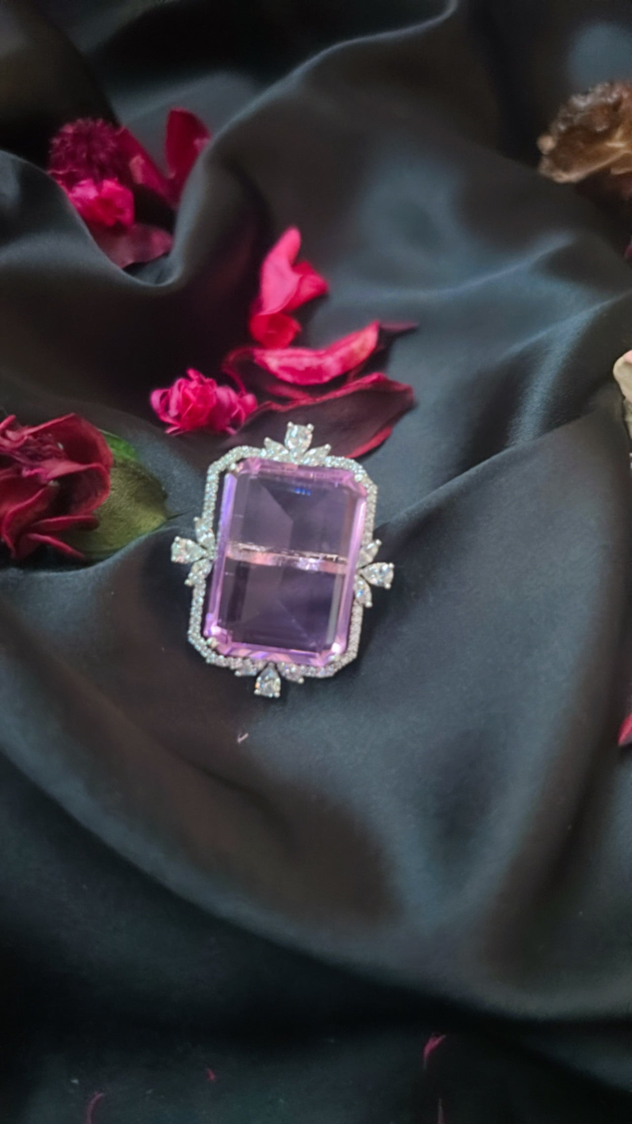 Alisha pink ring