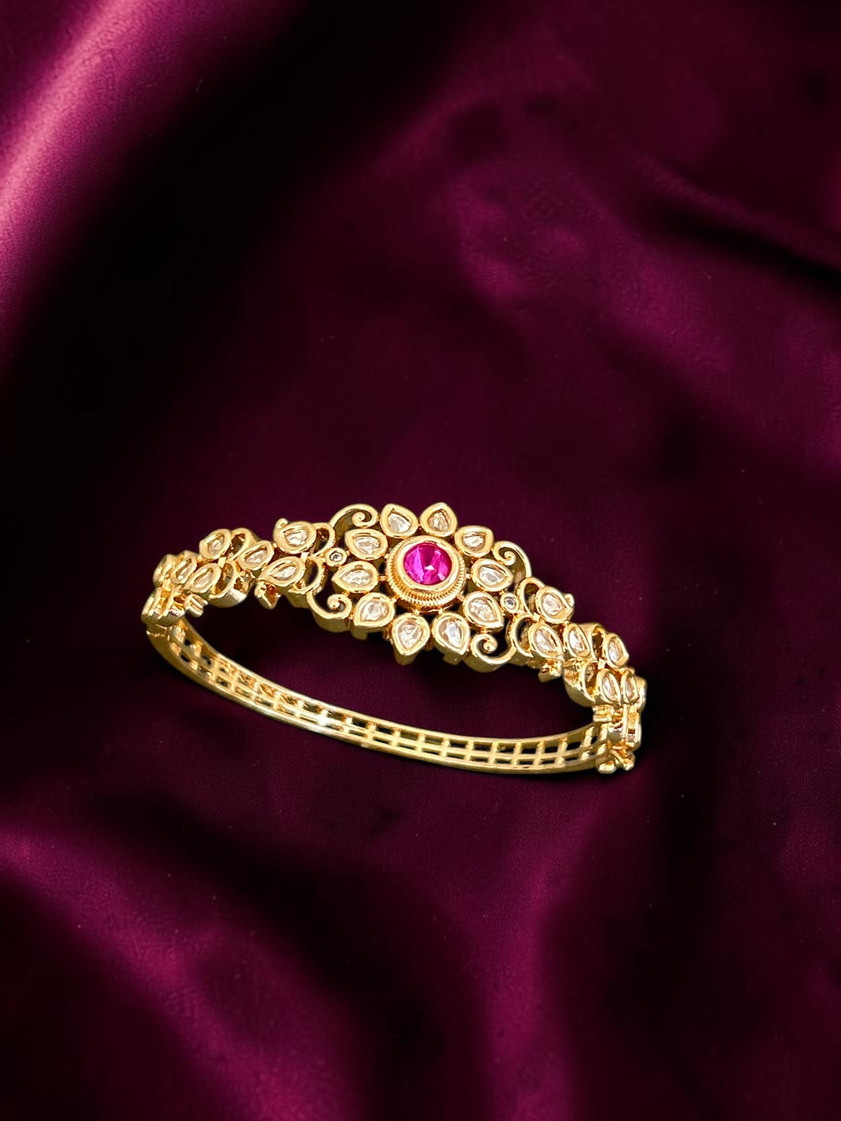 Akshara Ruby Bracelet