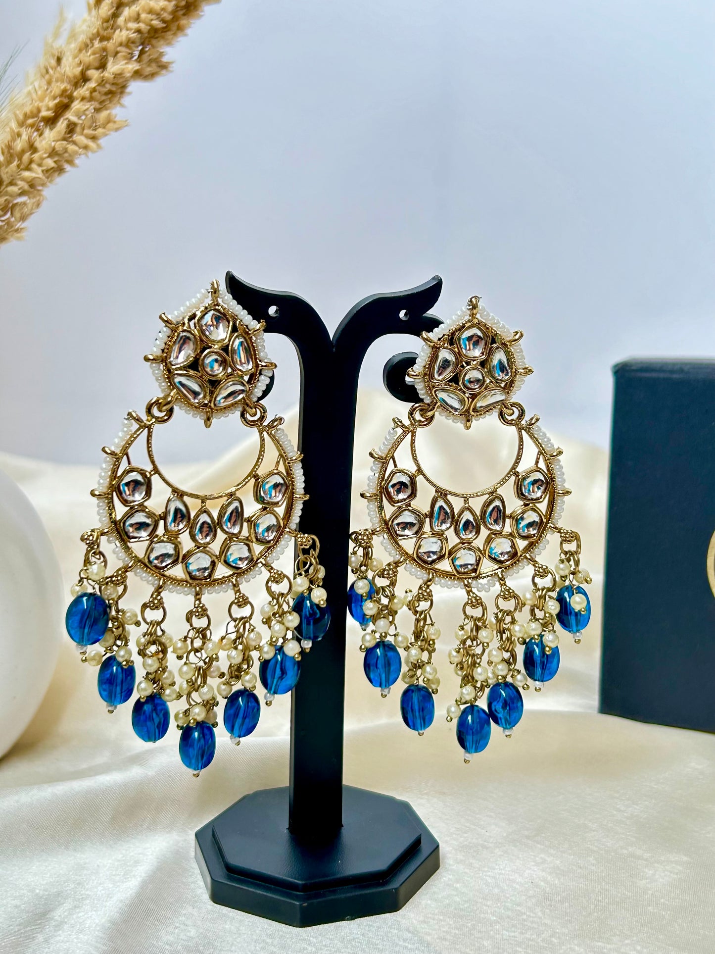 Namya Blue chandbalis