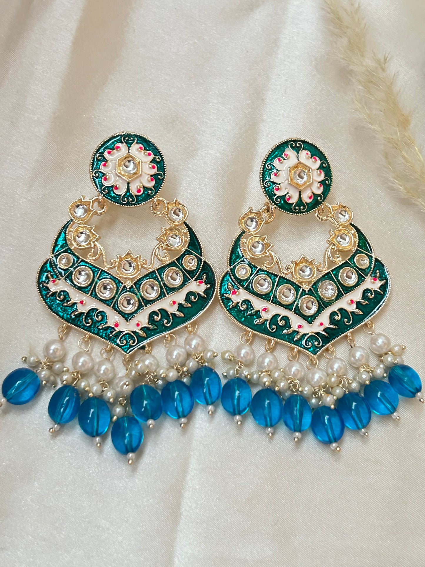 Prerna Blue Chandbali