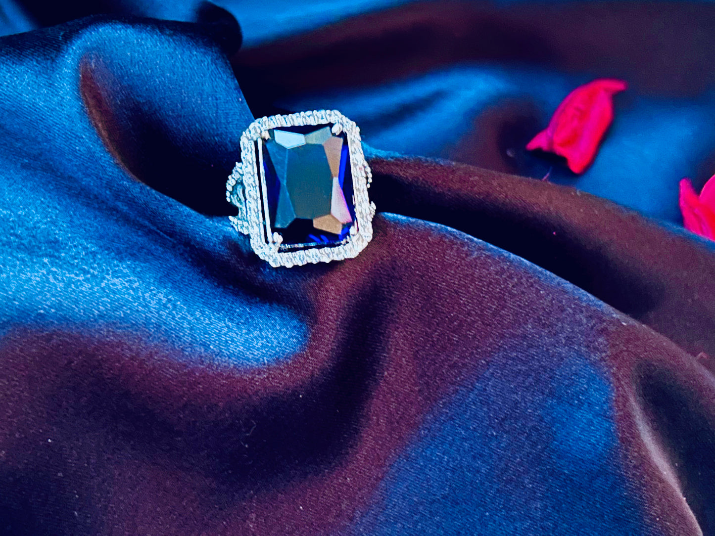 Maisha navy ring