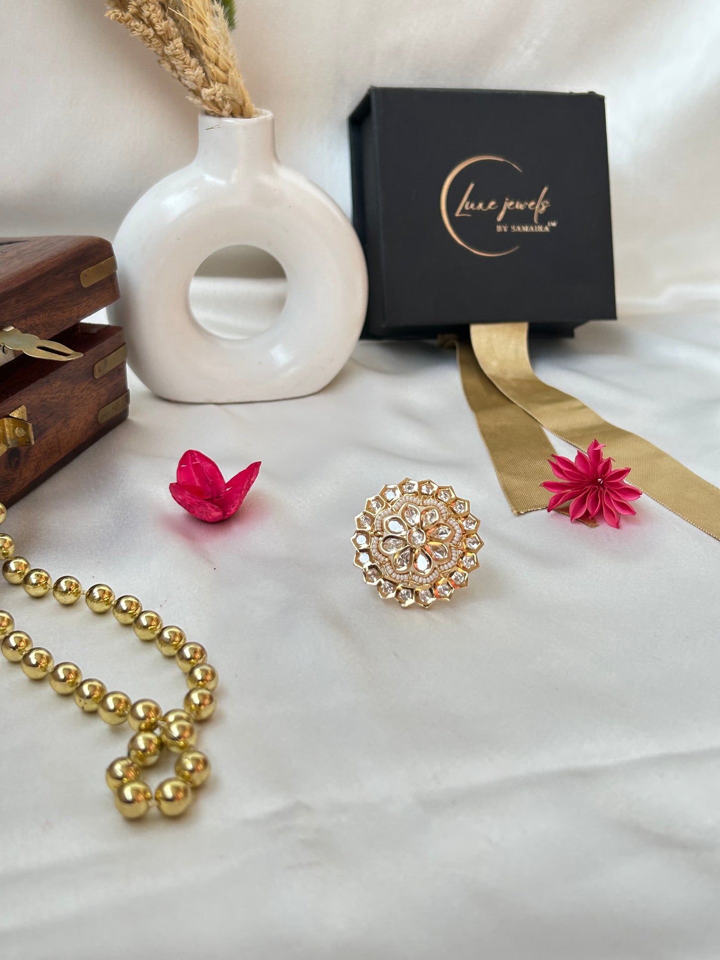 Isha golden Ring.