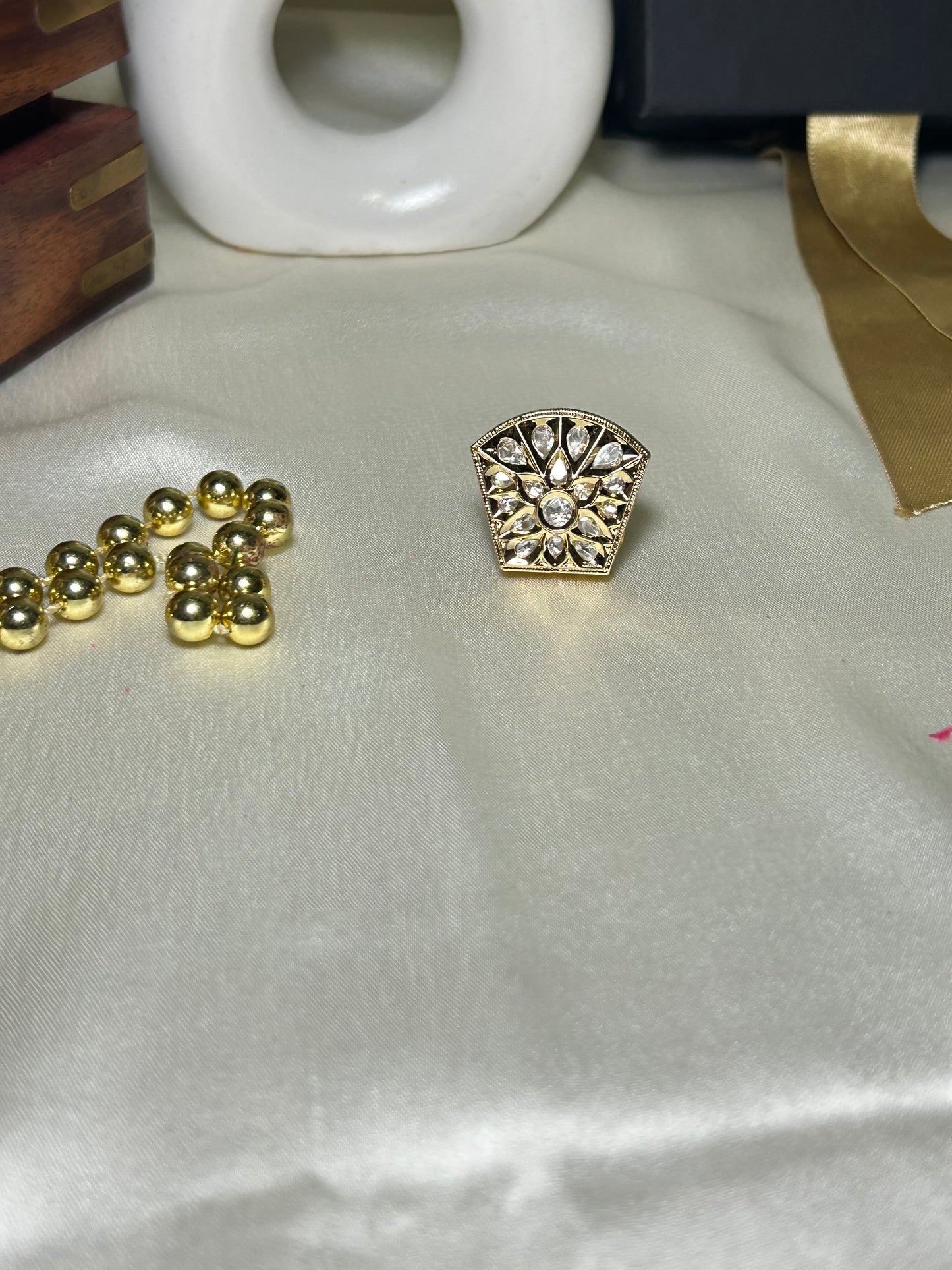 Mirza gold Ring