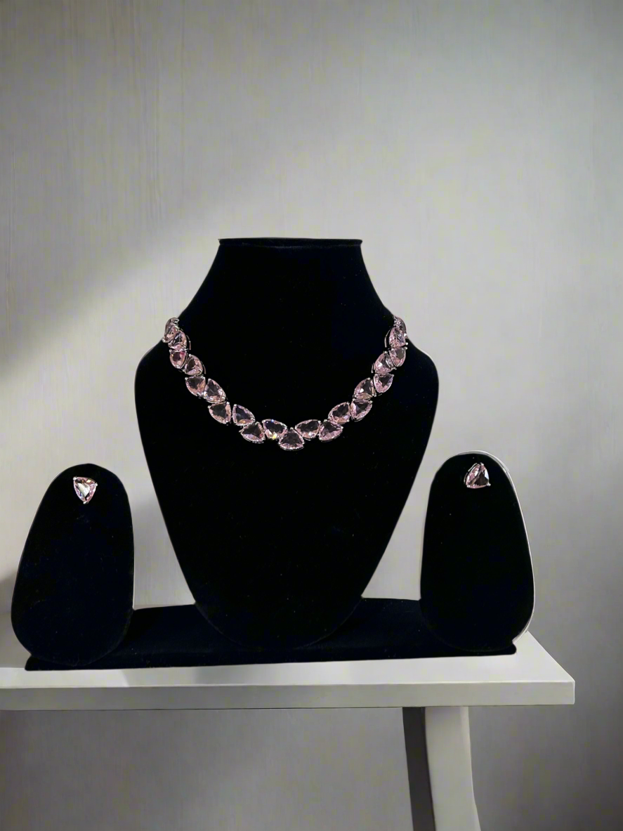 Sonali pink necklace