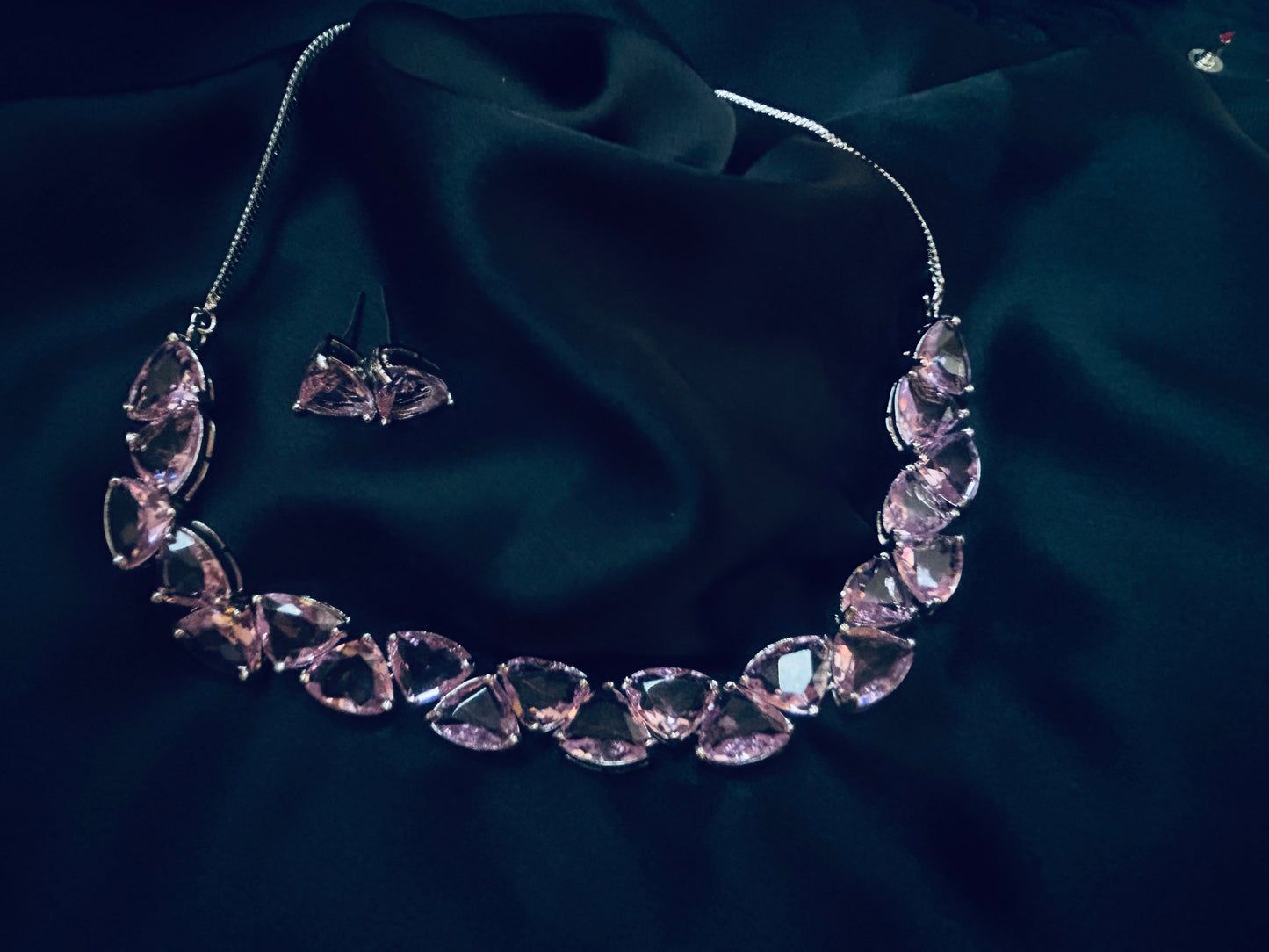 Sonali pink necklace